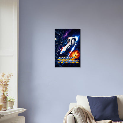 Whip Rush Poster - Sci-Fi Spaceship Shooter Retro Game Art Wall Art 3