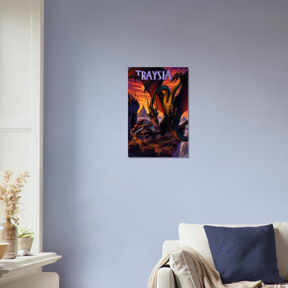 Traysia Poster - Fantasy RPG Adventure Retro Game Art Wall Art Decor 3