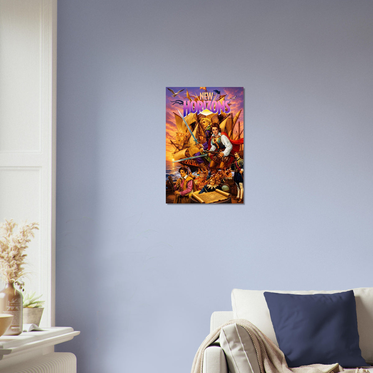 Uncharted Waters New Horizons Poster - Age of Sail RPG Game Art Wall Art 3
