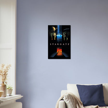 Stargate Sci-Fi Space Epic Poster – Aliens, Pyramids & Portal Wall Art Decor 3