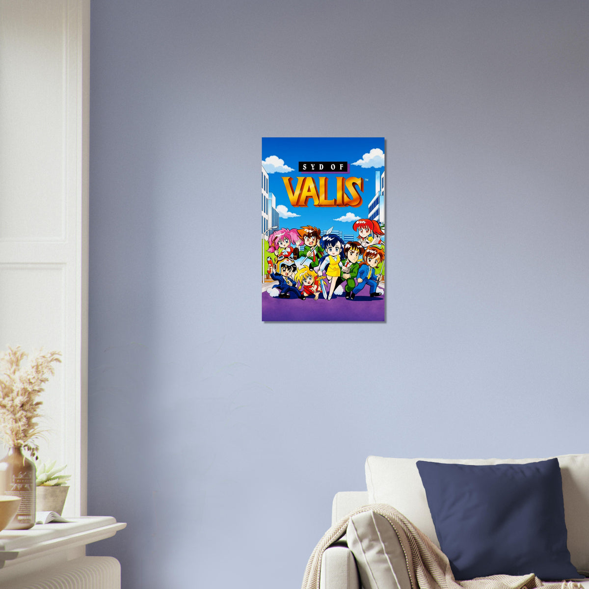 Syd of Valis Poster - Anime Heroine Retro Game Cover Art Wall Art Decor 3
