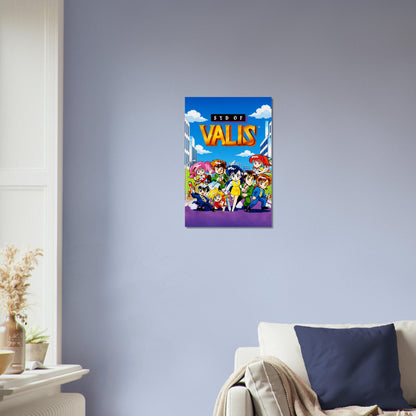 Syd of Valis Poster - Anime Heroine Retro Game Cover Art Wall Art Decor 3