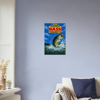 TNN Outdoors Bass Tournament '96 Poster – Largemouth Bass Fish Art 3