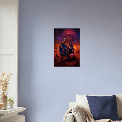 Phantasy Star II Poster - Sci-Fi RPG Retro Game Cover Art Wall Art 3