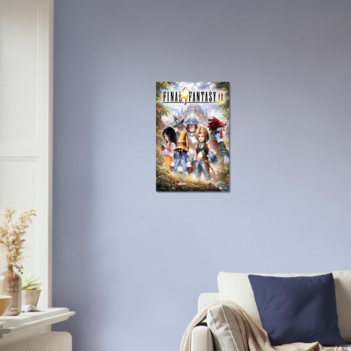 FINAL FANTASY IX POSTER PS1 GAME COVER ART CLASSIC JRPG PARTY PORTRAIT 3