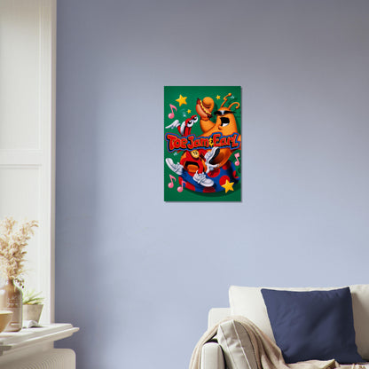 ToeJam & Earl Poster - Funky Alien Duo Retro Game Cover Art Wall Art 3