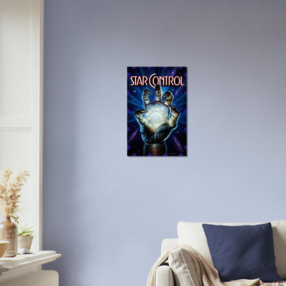 Star Control Poster - Alien Hand Retro Sci-Fi Game Art Wall Art Decor 3