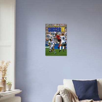 World Championship Soccer II Poster – Retro Sports Game Art Wall Art Decor 3