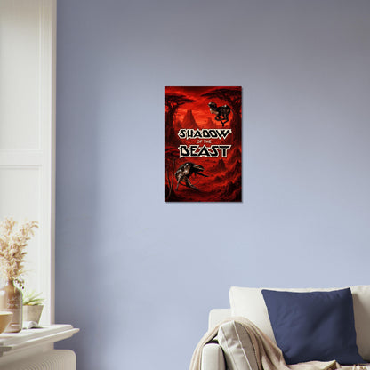 Shadow of the Beast Poster – Epic Fantasy Warrior Action Art Wall Art Decor 3