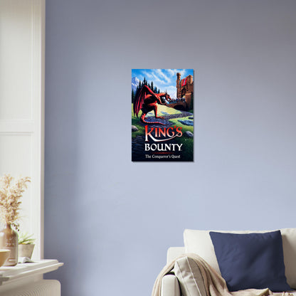 King's Bounty The Conqueror's Quest Poster – Dragon Fantasy Art Wall Art Decor 3