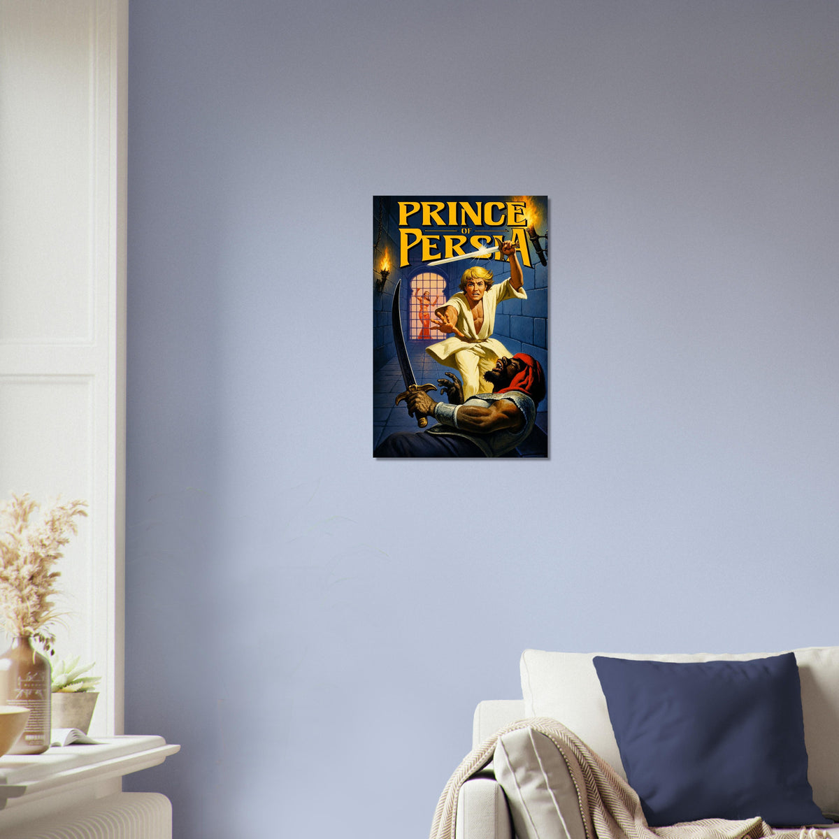 Prince of Persia Poster – Warrior Hero Action Adventure Classic Game Art 3