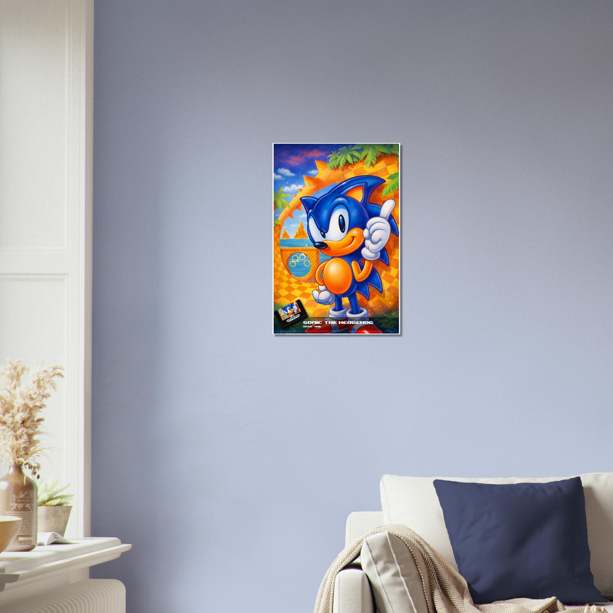 Sonic the Hedgehog Classic Video Game Cover Montage Poster 3