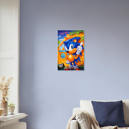 Sonic the Hedgehog Classic Video Game Cover Montage Poster 3