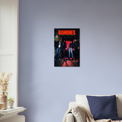 Ramones Poster – Halfway To Sanity – 1980s Punk Rock Album Art 3