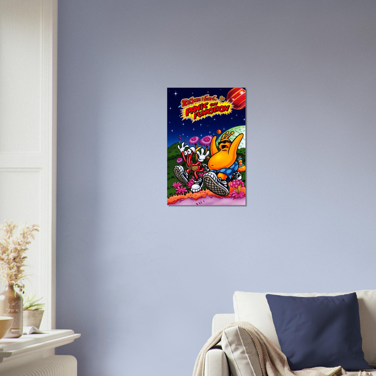 ToeJam & Earl Panic on Funkotron Poster - Retro Game Art Wall Art Decor 3