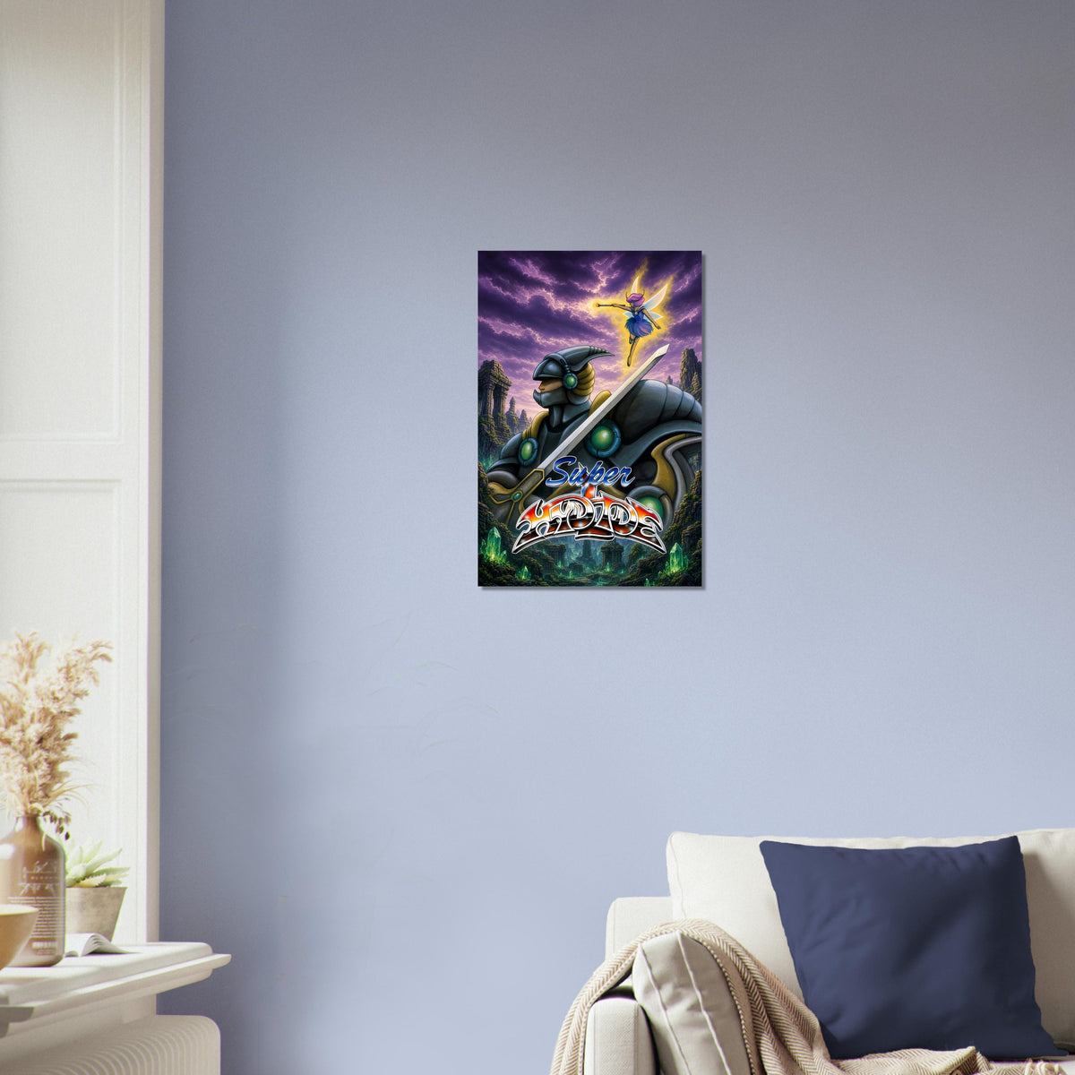 Super Hydlide Poster - Fantasy Action RPG Retro Game Art Wall Art Decor 3