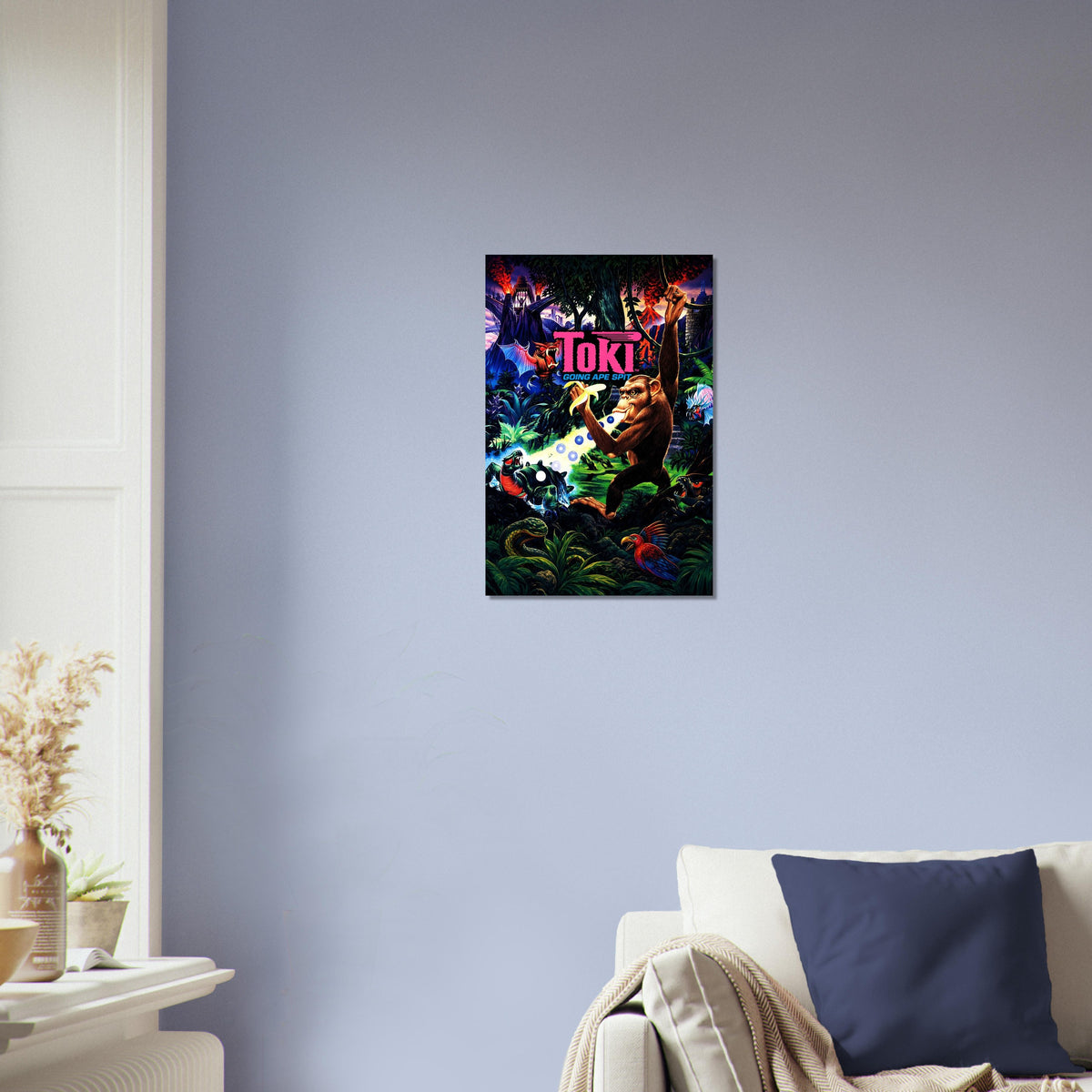 Toki Going Ape Spit Poster – Retro Arcade Game Art Wall Art Decor 3