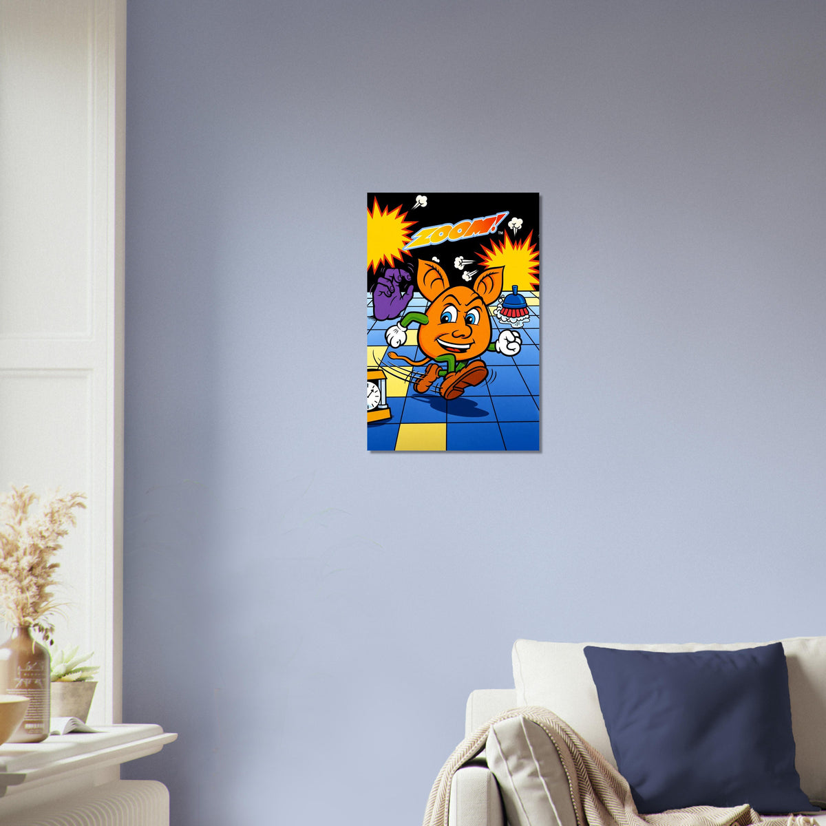 Zoom! Poster - Retro Arcade Puzzle Game Cover Art Wall Art Decor 3