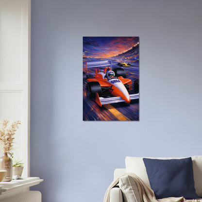 Virtua Racing Poster - 1992 Cover Art - Formula 1 Arcade Print 4