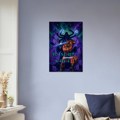 Rastan Saga II Poster – Barbarian Warrior with Magic Sword Wall Art Decor 4