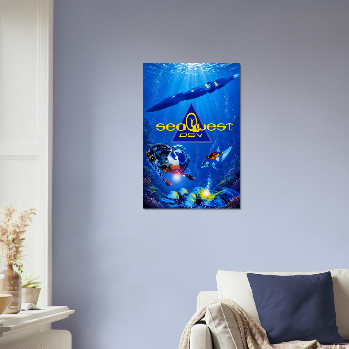 SeaQuest DSV Underwater Exploration Poster – Sci-Fi Adventure Wall Art Decor 4