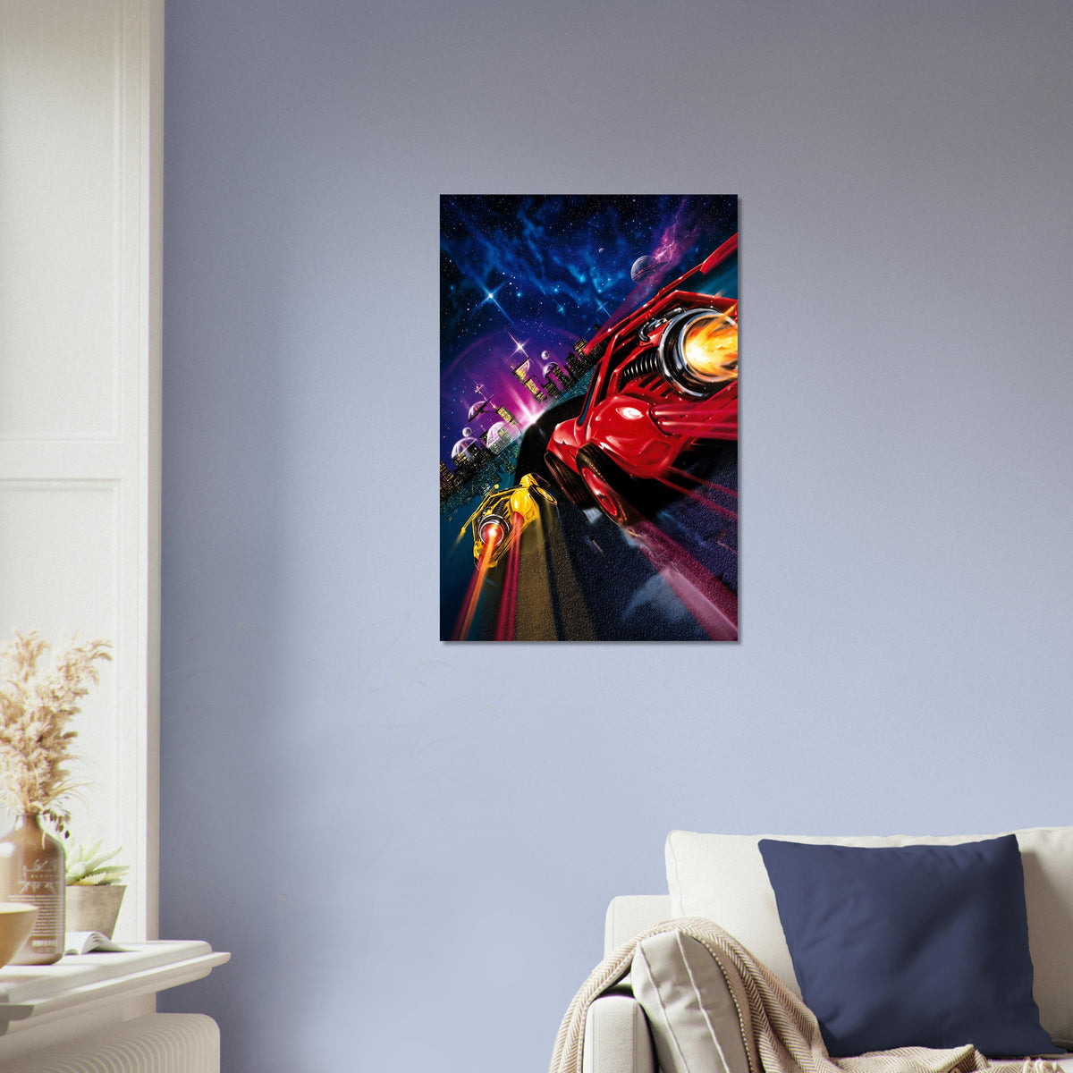 OutRun 2019 Poster - Futuristic Racing Retro Game Cover Art Wall Art Decor 4
