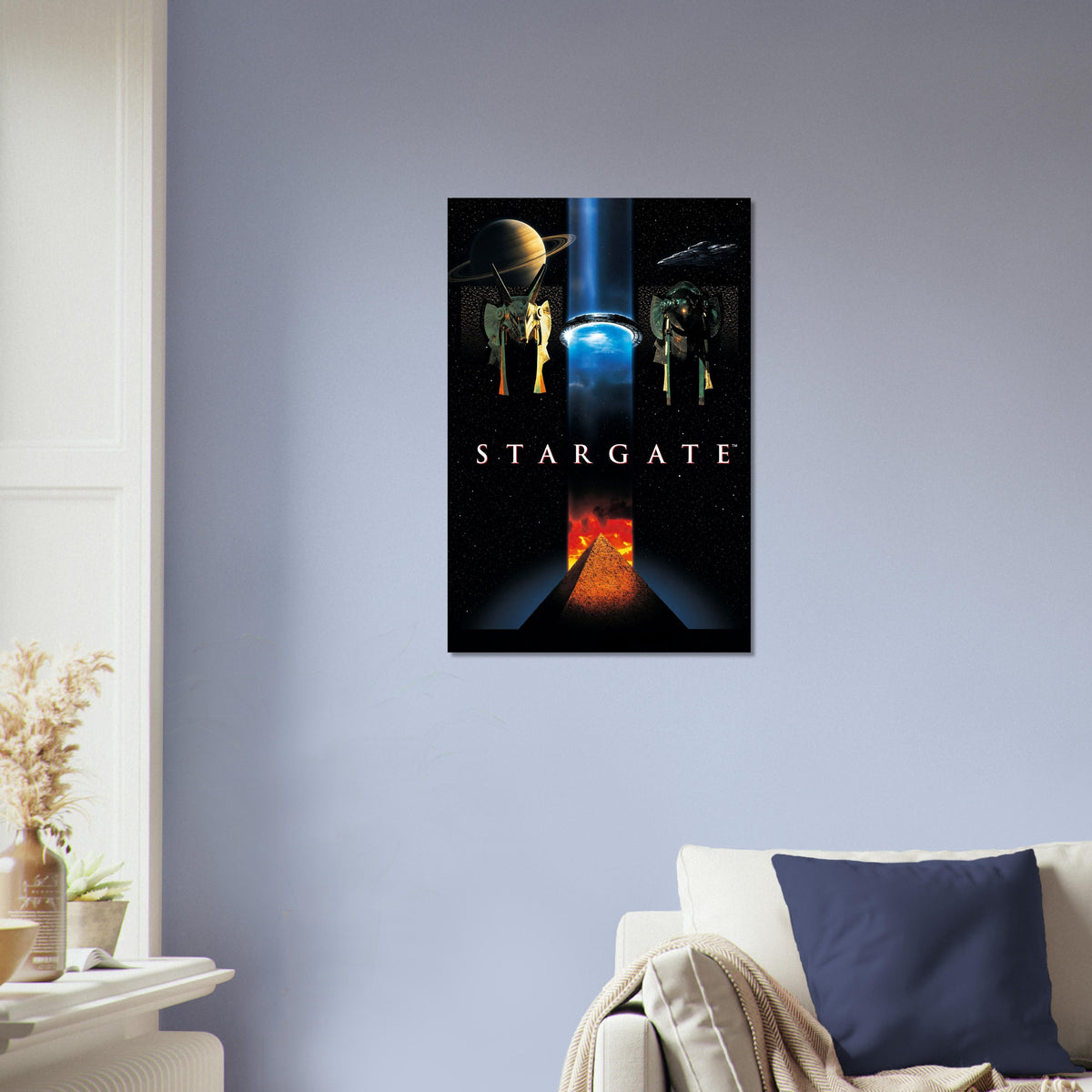 Stargate Sci-Fi Space Epic Poster – Aliens, Pyramids & Portal Wall Art Decor 4