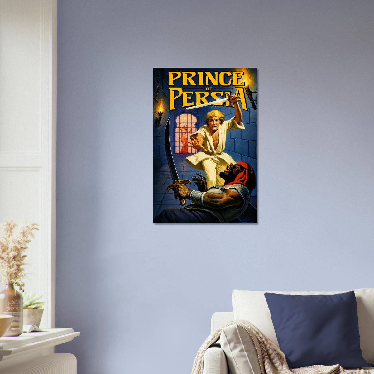 Prince of Persia Poster – Warrior Hero Action Adventure Classic Game Art 4