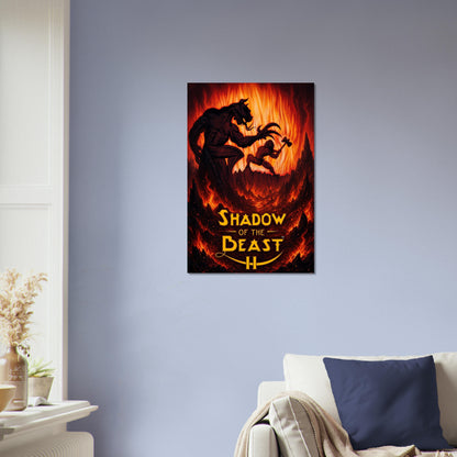 Shadow of the Beast II Poster – Demon Beast Fantasy Art Wall Art Decor 4