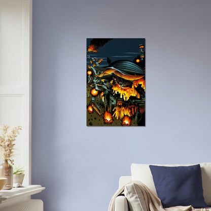 Steel Empire Poster - Steampunk Airship Battle Game Art Wall Art Decor 4
