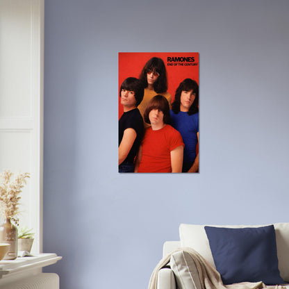 Ramones Poster - End of the Century 1980 Album Art - Punk Rock Wall Decor 4