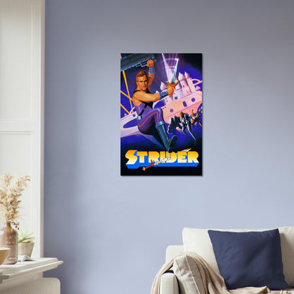 STRIDER Retro Arcade Action Hero Poster – 1989 Video Game Wall Art Decor 4