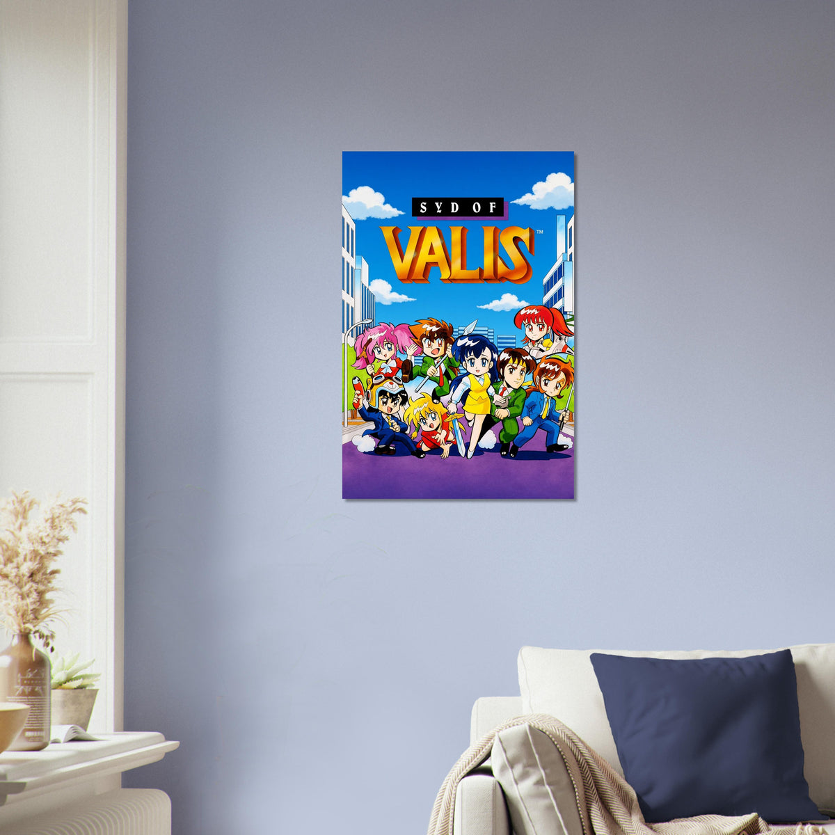 Syd of Valis Poster - Anime Heroine Retro Game Cover Art Wall Art Decor 4