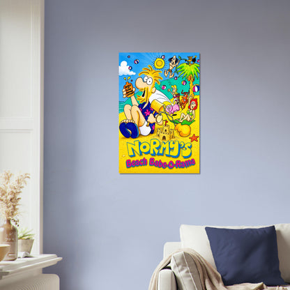 Normy's Beach Babe-O-Rama Poster - Retro Comedy Game Art Wall Art Decor 4