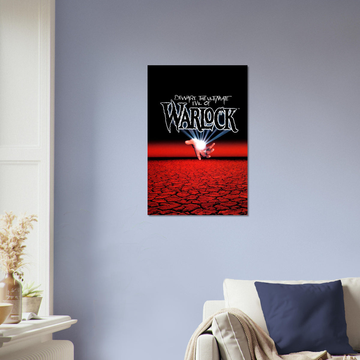 Warlock Fantasy Sorcerer Poster – Evil Magic Hand Power Wall Art Decor 4