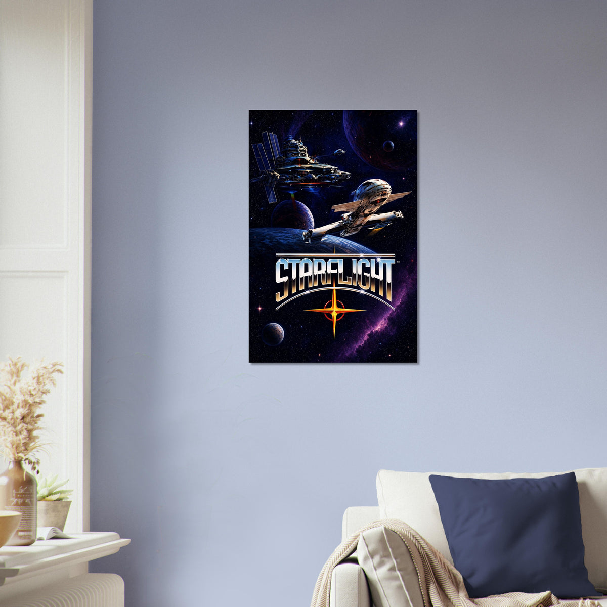 Starflight Poster - Sci-Fi Space Exploration Game Art Wall Art Decor 4