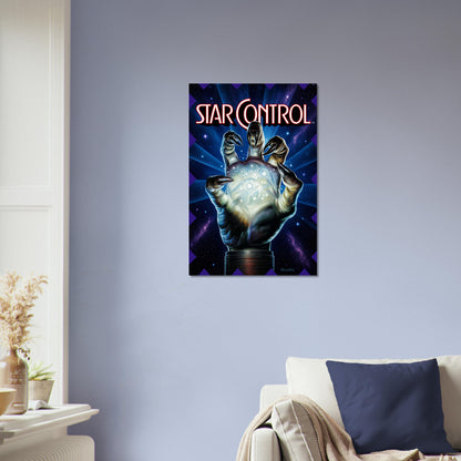 Star Control Poster - Alien Hand Retro Sci-Fi Game Art Wall Art Decor 4