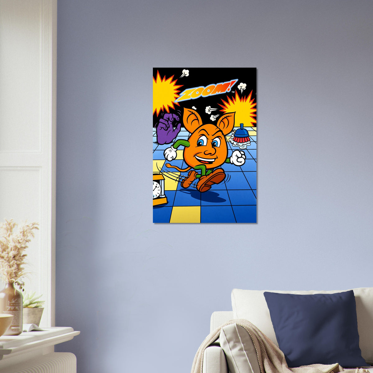 Zoom! Poster - Retro Arcade Puzzle Game Cover Art Wall Art Decor 4