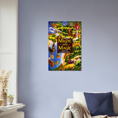 Might and Magic Gates to Another World Poster – Fantasy Adventure Art 4