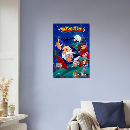 Wiz 'n' Liz Poster - Magical Wizard Rabbits Retro Game Art Wall Art Decor 4