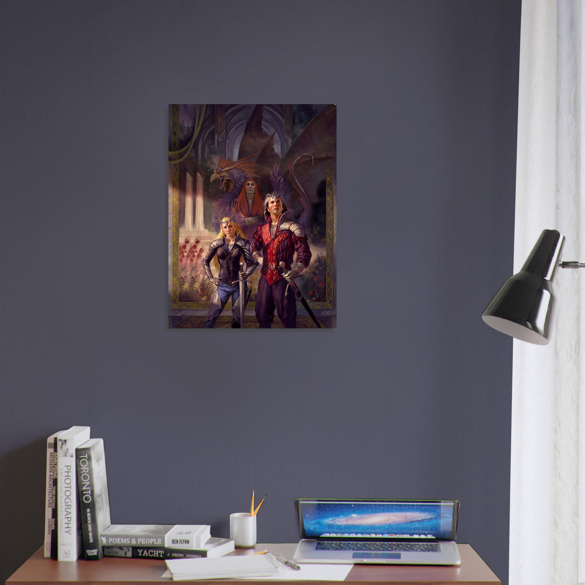 The Mirror Prince Poster – Todd Lockwood Fantasy Sword Art Print 2006 4