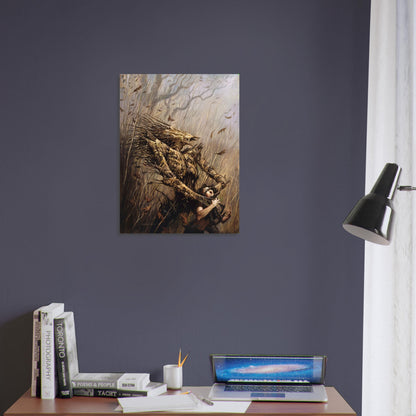 Spell Rune Golem Poster – Todd Lockwood D&D Monster Fantasy Art Print 1999 4