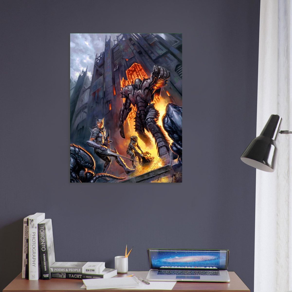 Lord of the Iron Fortress Poster – Todd Lockwood D&D Fantasy Art Print 2001 5