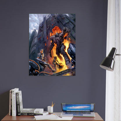 Lord of the Iron Fortress Poster – Todd Lockwood D&D Fantasy Art Print 2001 5