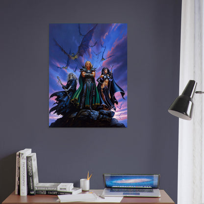 Villains Lorebook Poster – Todd Lockwood D&D Dark Fantasy Art Print 1998 5