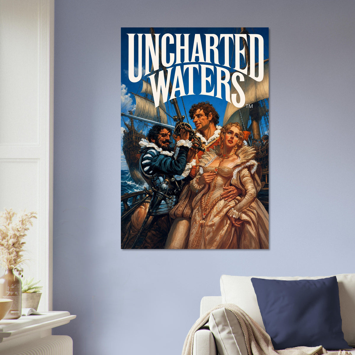Uncharted Waters Poster – Pirate Adventure Classic Game Art Wall Art Decor 5