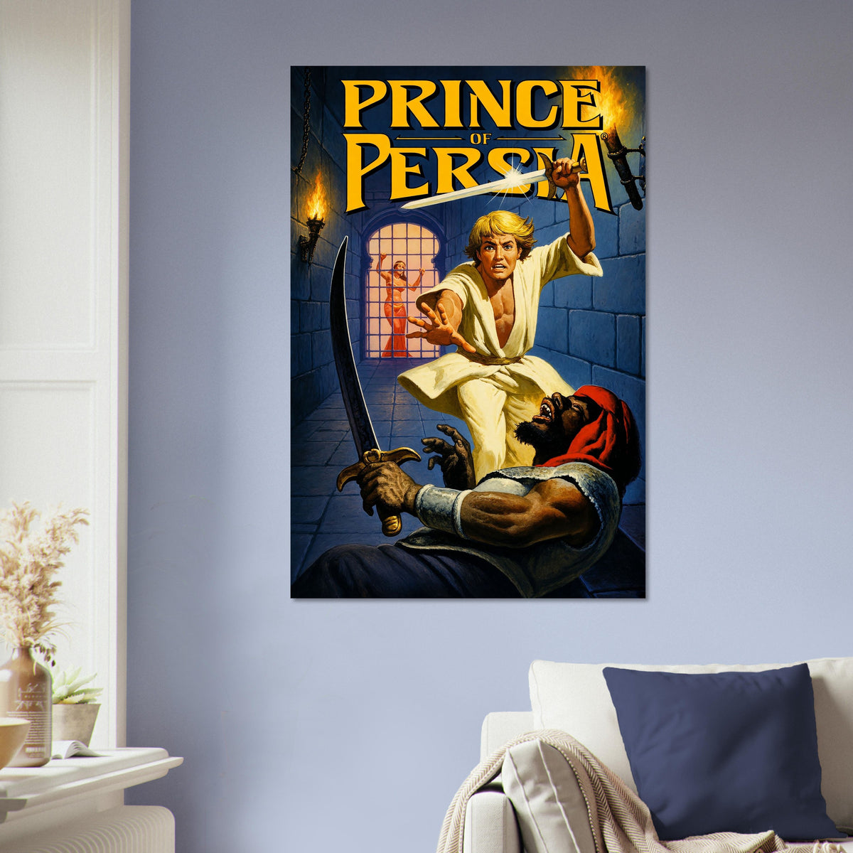 Prince of Persia Poster – Warrior Hero Action Adventure Classic Game Art 5