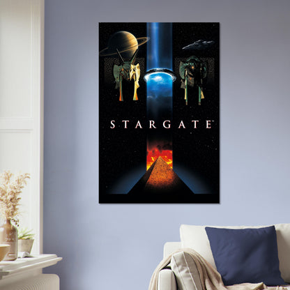 Stargate Sci-Fi Space Epic Poster – Aliens, Pyramids & Portal Wall Art Decor 5