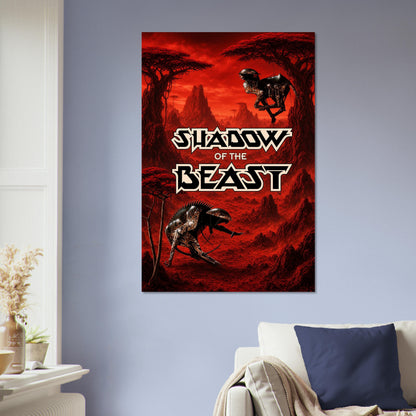 Shadow of the Beast Poster – Epic Fantasy Warrior Action Art Wall Art Decor 5