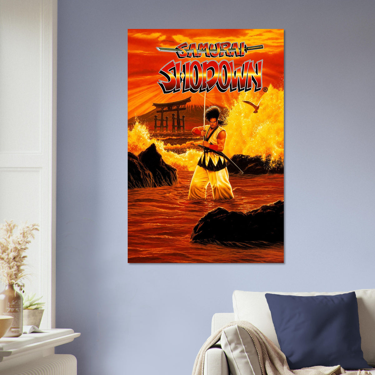 Samurai Shodown Poster – Warrior Fighter Game Cover Art Wall Art Decor 5